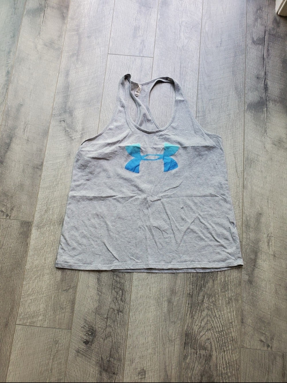Under Armour Gray Athletic Tank Top